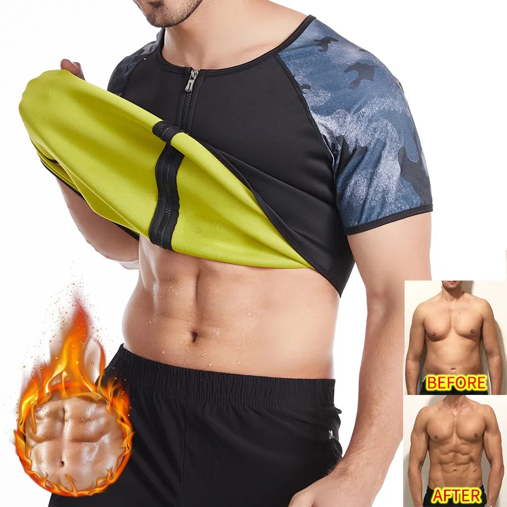 Halfsleeve Ziper Cami Men Vest