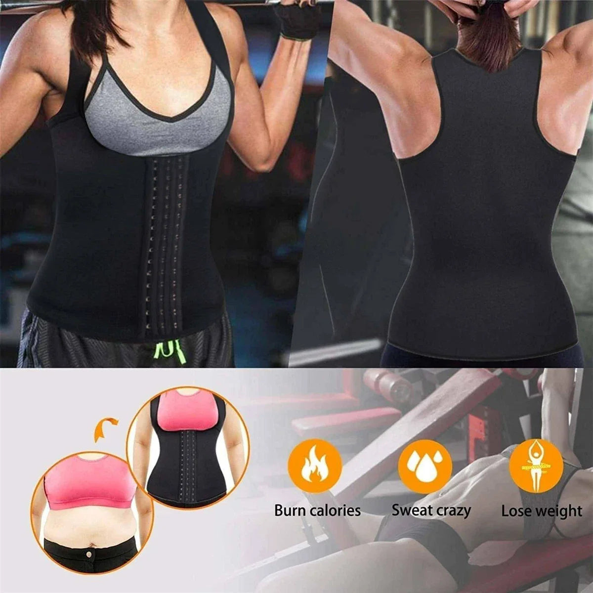 Cami Cincher with Hook Closure